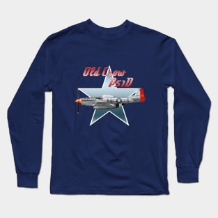 Old Crow P51 Mustang Long Sleeve T-Shirt
